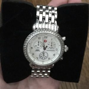 Michele diamond watch